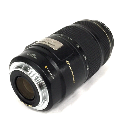 CANON ZOOM LENS EF 75-300mm 1:4-5.6 IS カメラレンズ キャノン