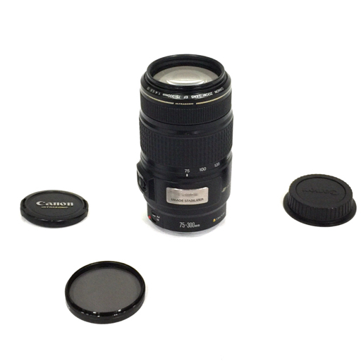 CANON ZOOM LENS EF 75-300mm 1:4-5.6 IS カメラレンズ キャノン