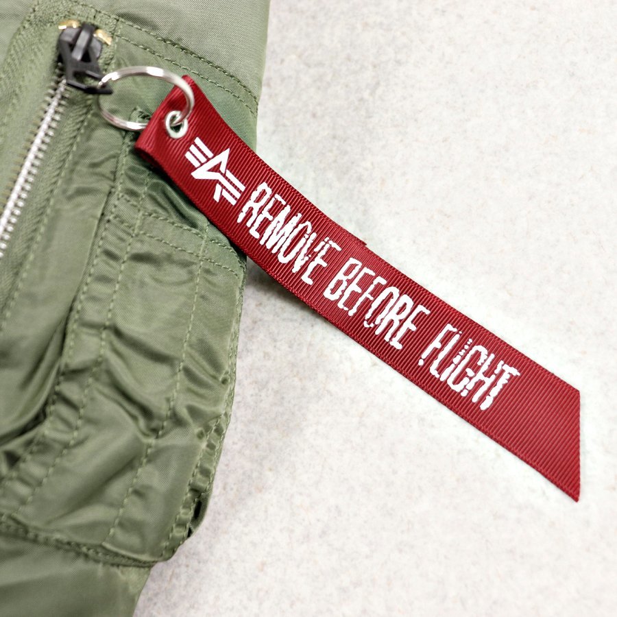 本格 米軍 美品 ALPHA INDUSTRIES INC， アルファ MIL-J-82790J 