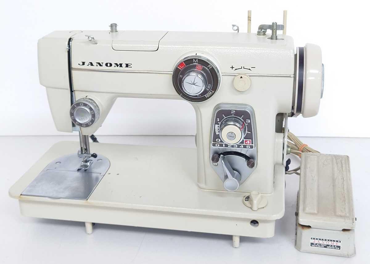 BK-1638】 JANOME 電動 ミシン MODEL 680 ジャノメ 蛇の目 ハンド 