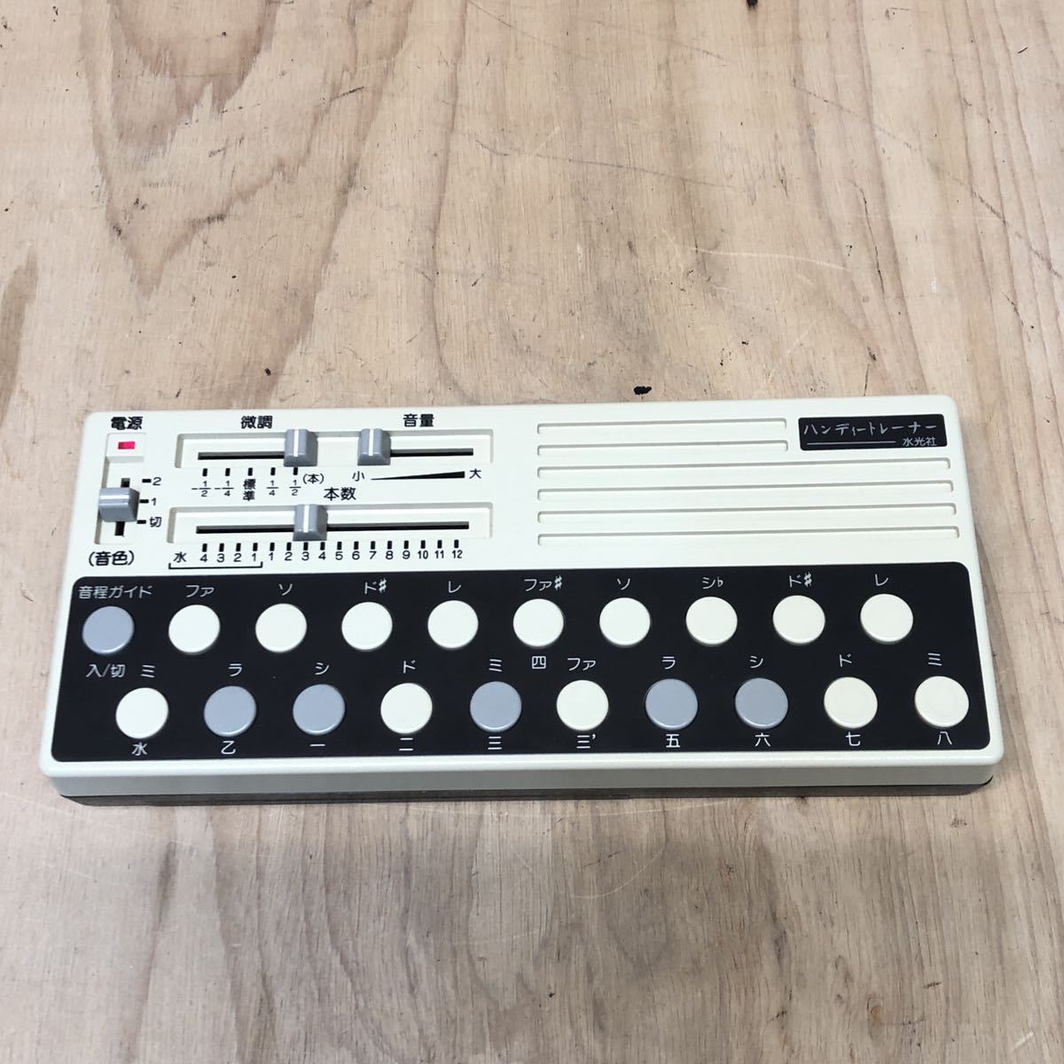 メルカリ 動作品 水光社 SUIKO ST-40 ハンディトレーナー 詩吟 送料 