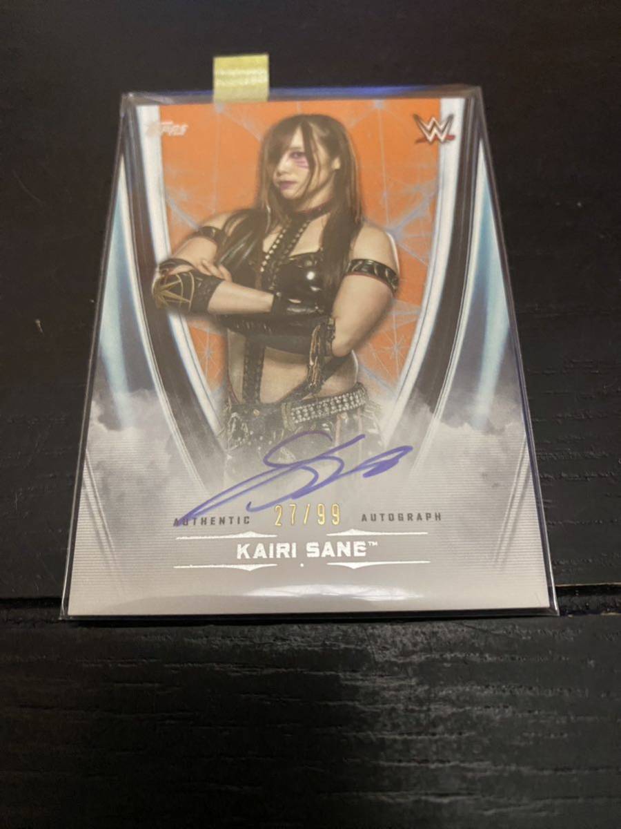 カイリ/カイリセイン 2020 TOPPS WWE 直筆サイン 99枚限定 WWE Topps