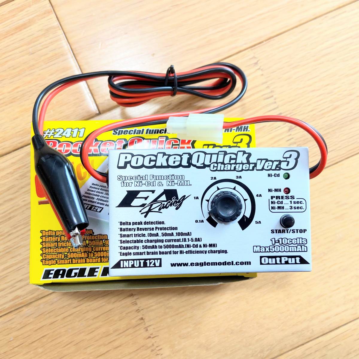 品質不明 EAGLE MODEL SPポケットクイックチャージャー Ver.3 2個セット 充電器 ラジコン イーグル模型 ...