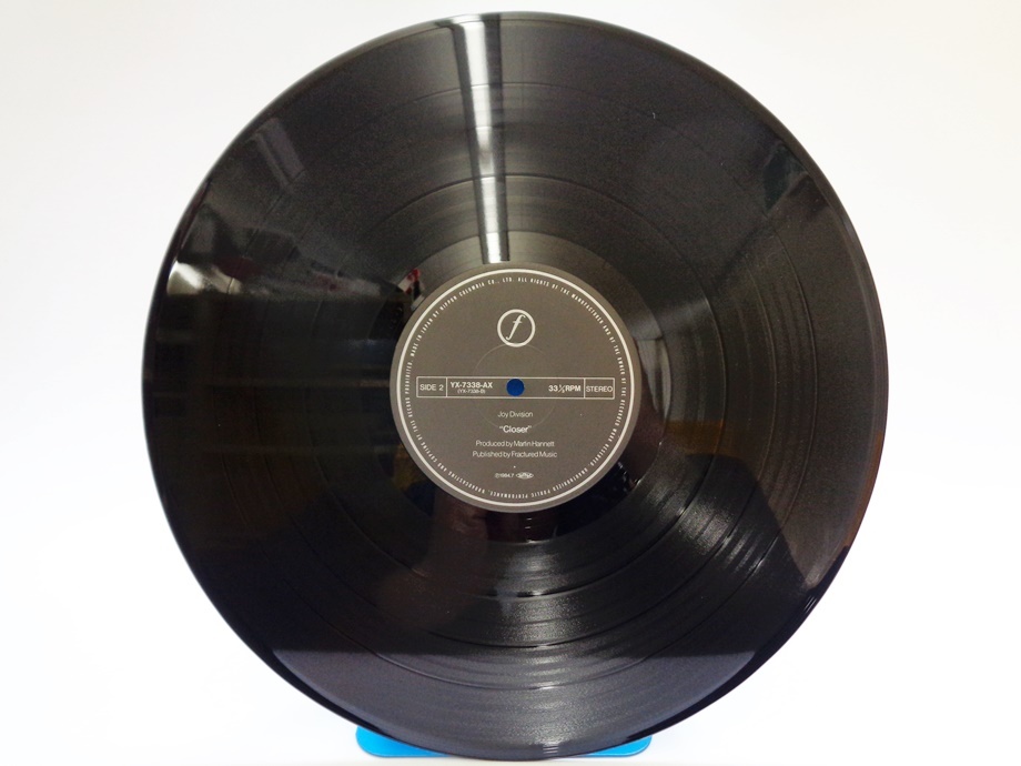 JOY DIVISION CLOSER 国内盤 レコード 帯あり YX-7338-AX クローサー