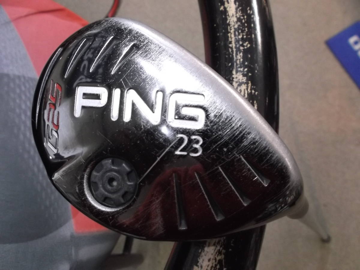 即決￥8，800☆PING G25 ユーティリティ 23° CFS MAX FLEX：S | OSIR