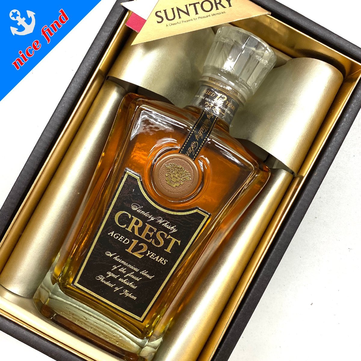 安い，新作登場 未開栓◇サントリー SUNTORY WHISKY◇クレスト CREST 