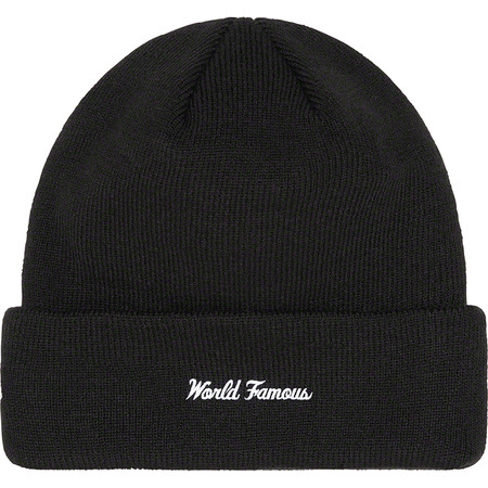 22FW Supreme New Era Box Logo Beanie Black シュプリーム ニューエラ