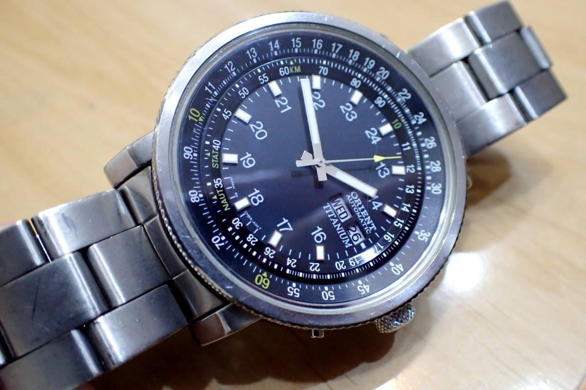 オリエント キングマスター/ORIENT KING MASTER ◇EM58-C0 チタン製 