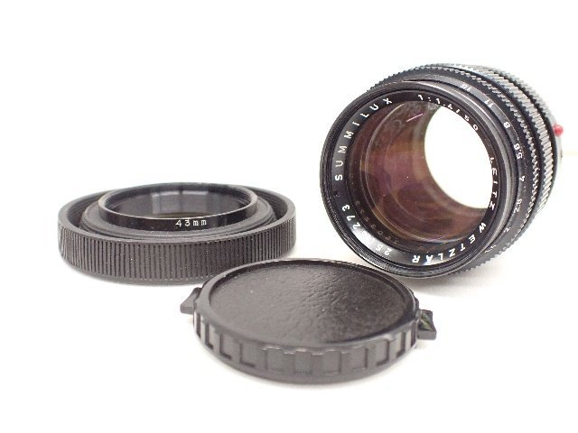 Leica 単焦点レンズ SUMMILUX 1:1.4/50 ライカ 50mm F1.4 ズミルックス