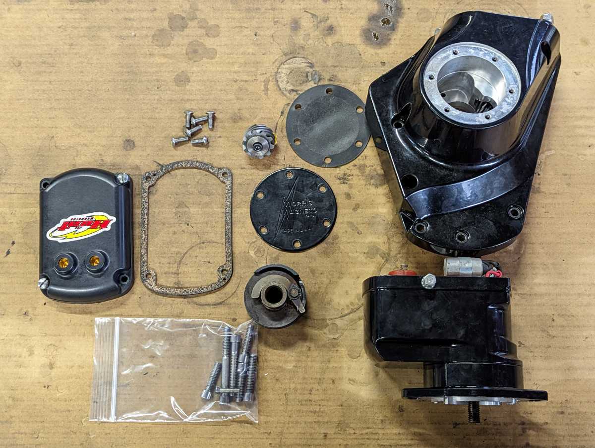 即決早い者勝ち！ 70-99年 モーリス M5 マグネトー 欠品破損部品ある