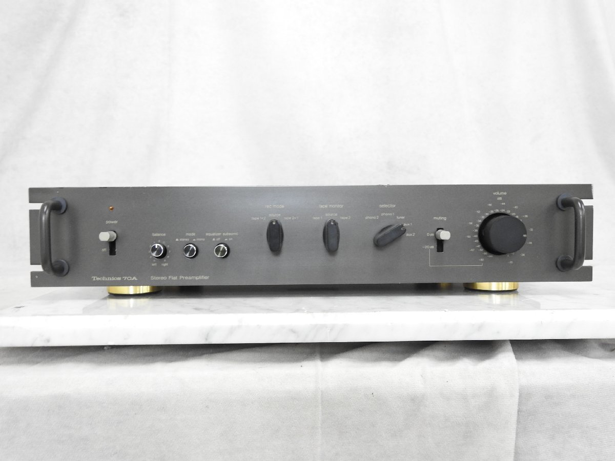 大人気，定番人気 ☆ Technics テクニクス SU-9070 プリアンプ ☆中古☆
