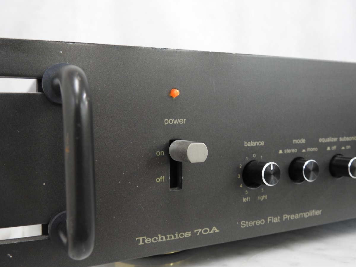 大人気，定番人気 ☆ Technics テクニクス SU-9070 プリアンプ ☆中古☆