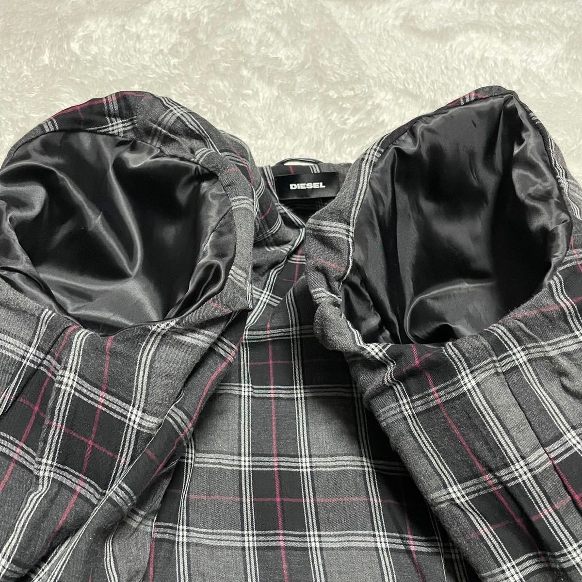 希少LLサイズ【最高級の風格】DIESEL ディーゼル レザージャケット 