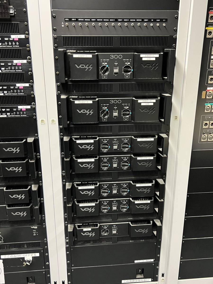 ビクター VICTOR PS-A152 パワーアンプ AMPLIFIER VICTOR PS-A152 パワーアンプ AMPLIFIER 通電確認済み ビクター VICTOR