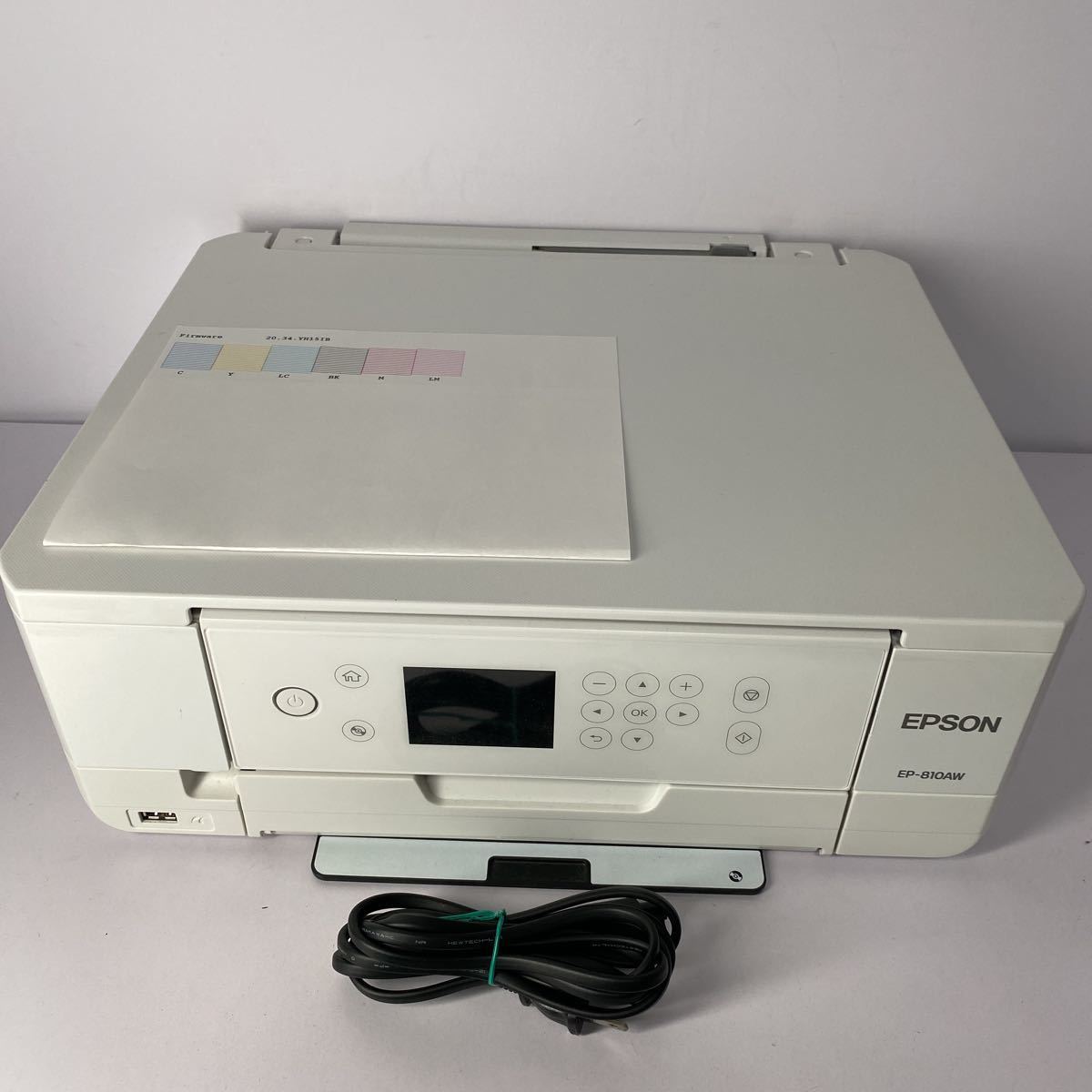 美品○動作確認済○EPSON/エプソン EP-810AW 写真高画質6色