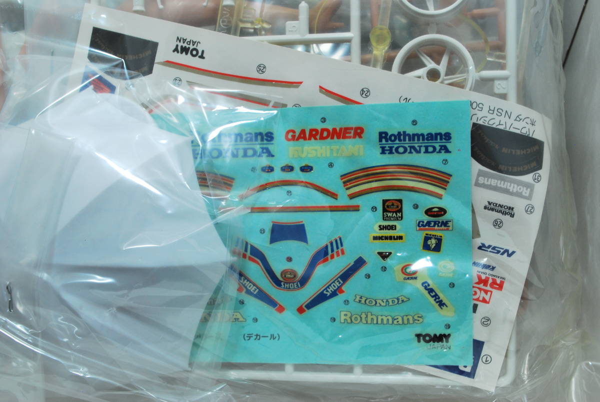 模型・プラモデル TOMY Honda NSR500 Rothmans プラモデル※希少品
