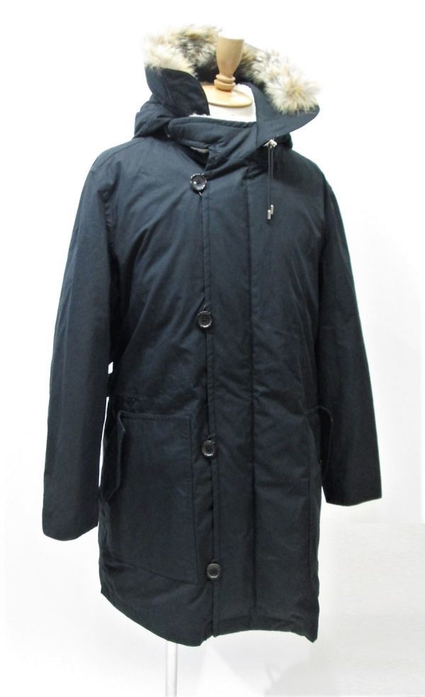 正規品 Louis Vuitton MENS ムートン×コヨーテファーフード DOWN COAT 