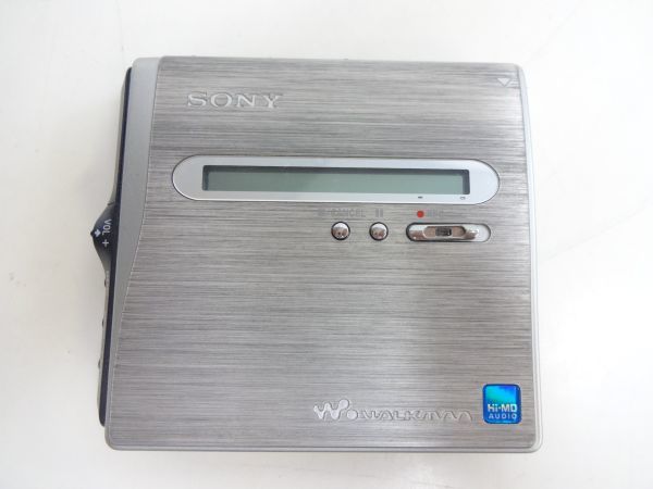 N502-S25-432◎SONY ソニー Walkman ウォークマン MZ-NH1 ポータブル MDプレーヤー 動作未確認 現状品①◎