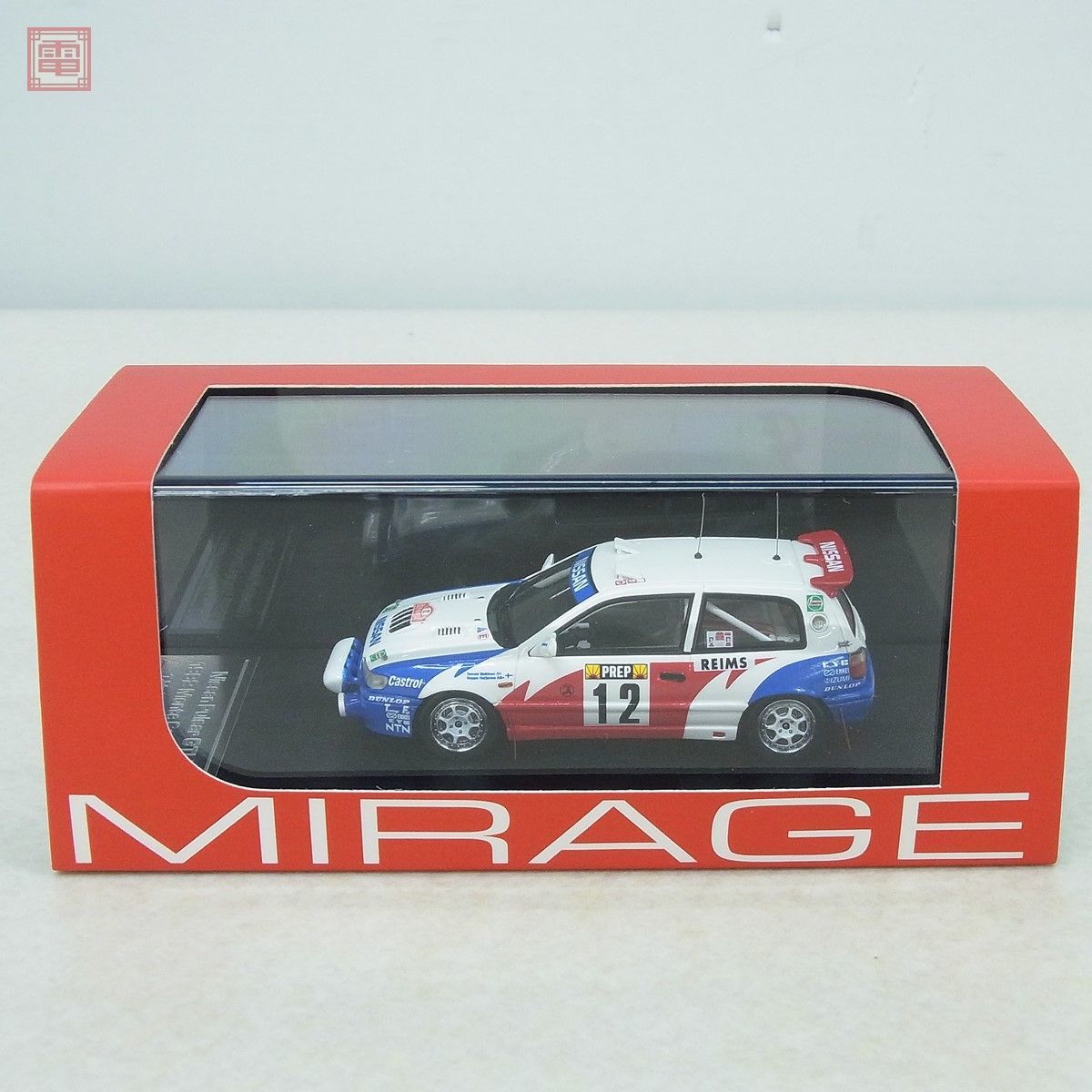 hpi ミラージュ 1/43 日産 パルサー GTI-R #12 1992 モンテカルロ No 