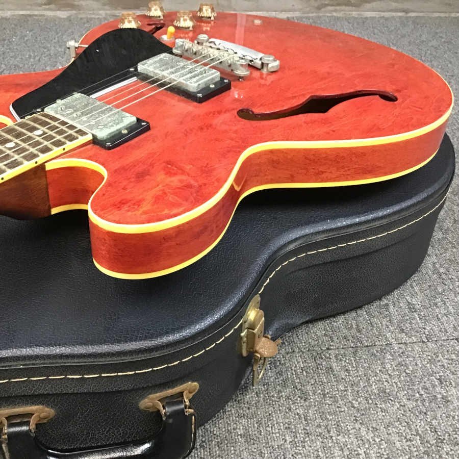 Tokai サンバースト フルアコ ギター ハードケースで発送