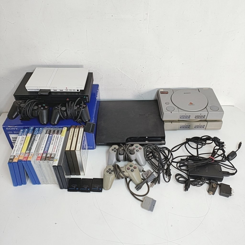 【本物保証，新作】 SONY/ソニー プレイステーション PS3 PS2 PSなど コントローラー/ソフト/アクセサリーまとめて 現状品 digjunkmarket(PS3本体)｜売買されたオークション情報、yahooの商品情報をアーカイブ公開 - オー PS3本体