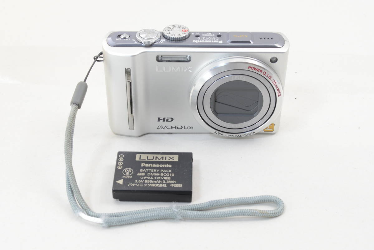 ecoま】パナソニック Panasonic LUMIX DMC-TZ10 コンデジ