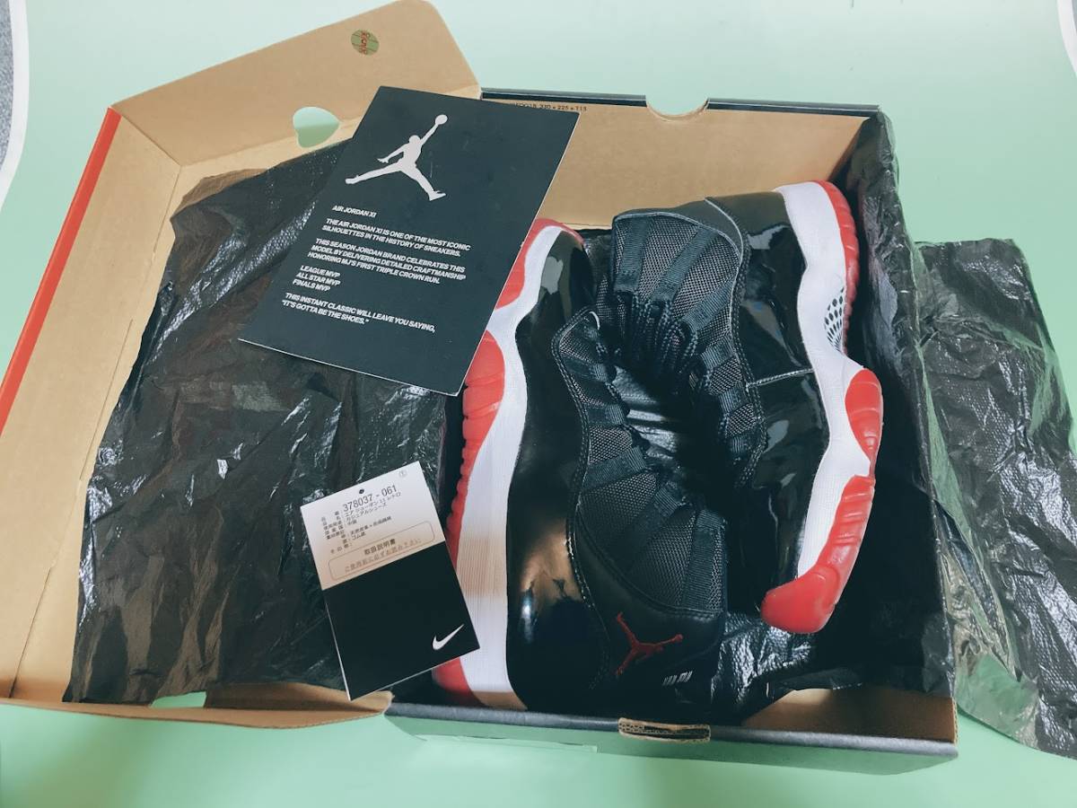 2019年モデル】AIR JORDAN 11 RETRO エアジョーダン11レトロ BRED 