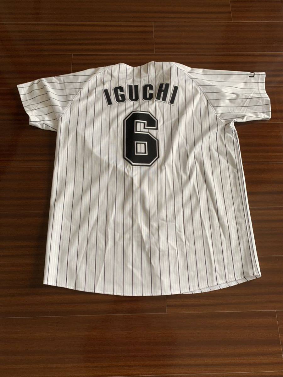 千葉ロッテマリーンズ 井口資仁 直筆サイン入りレプリカユニフォーム