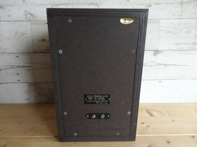 FOSTER ◇◇ ブックシェルフ型 スピーカー BF-103S ペア 10cm