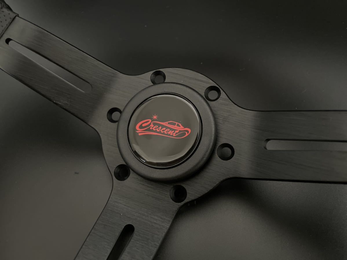 2022新色/即納】クレセント 330mm Redステアリングホイール 330mm