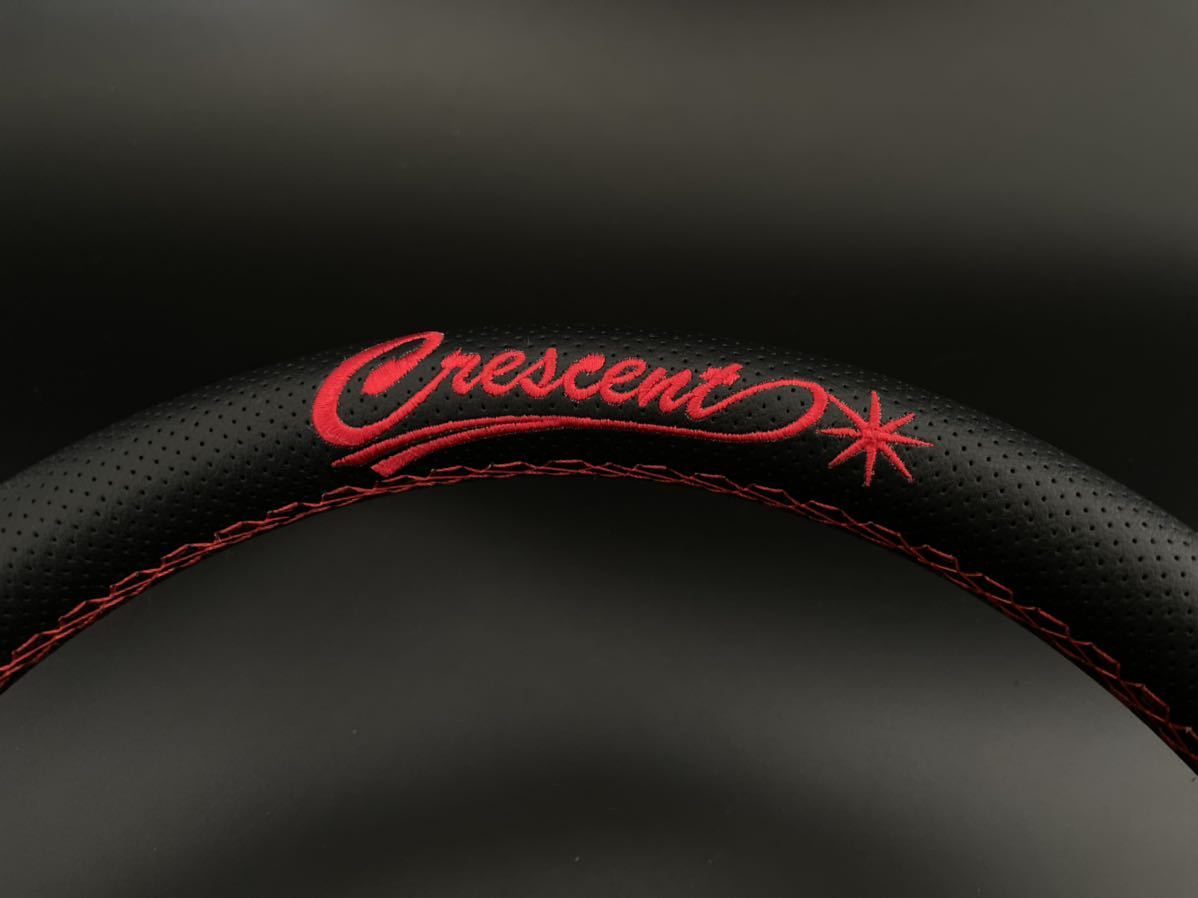 2022新色/即納】クレセント 330mm Redステアリングホイール 330mm