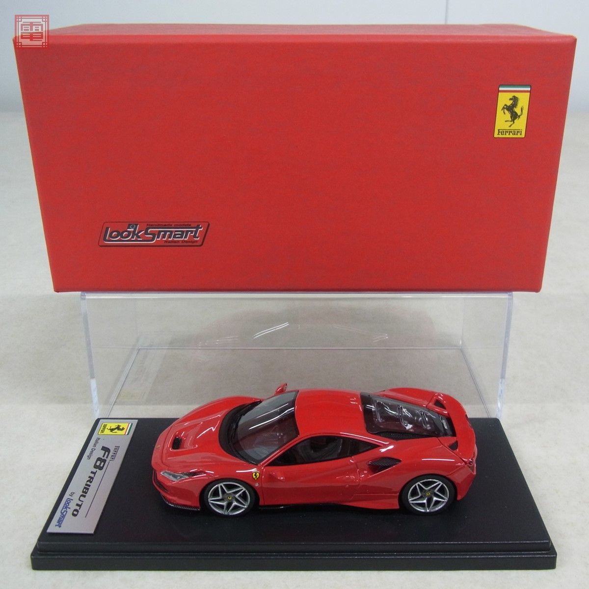 【新作，正規品】 ルックスマート 1/43 フェラーリ F8 トリビュート トリブート ロッソコルサ LS503A Look Smart Ferrari Tributo Rosso Corsa 10(レーシングカー)｜売買されたオークション情報、yahooの商品情報をアーカイブ レーシングカー