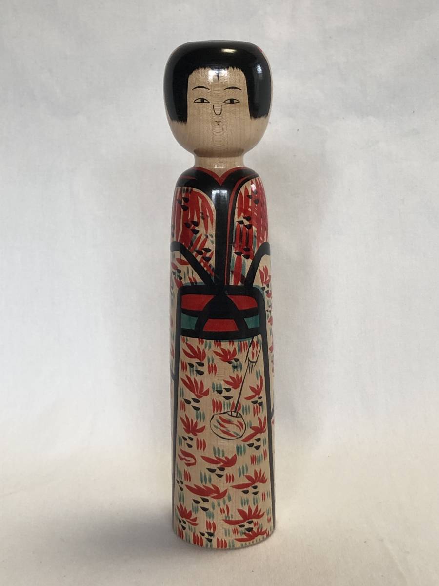 伝統こけし 木地山系 三春文雄 作品 24.0cm(こけし)｜売買されたオークション情報、yahooの商品情報をアーカイブ公開 - オークファン こけし