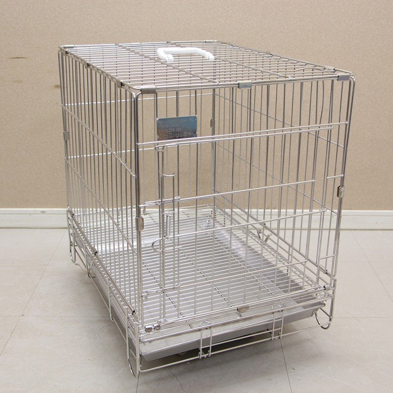 猫 ゲージ ステンレス ペットゲージ 0 | 犬 ② (E1380sxY) ペットケージ シンプリーメゾン ケージ ステンレス製 犬用折りたたみできるペットケージ 犬小屋 あらゆる種類のペットの犬と猫に適した