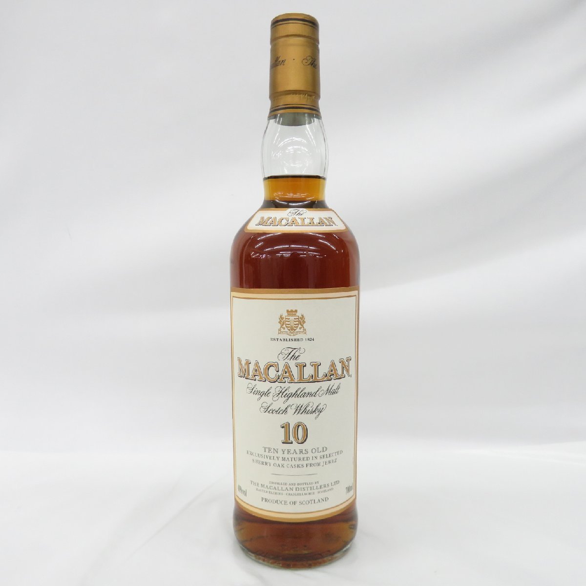 未開栓】The MACALLAN ザ・マッカラン 10年 シェリーオーク 旧 