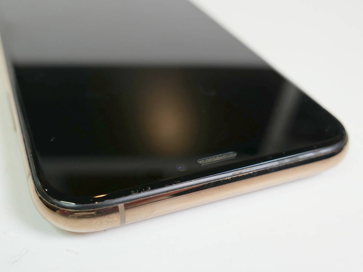 中古スマホ本体☆Apple iPhone XS 256GB ゴールド MTE22J/A 