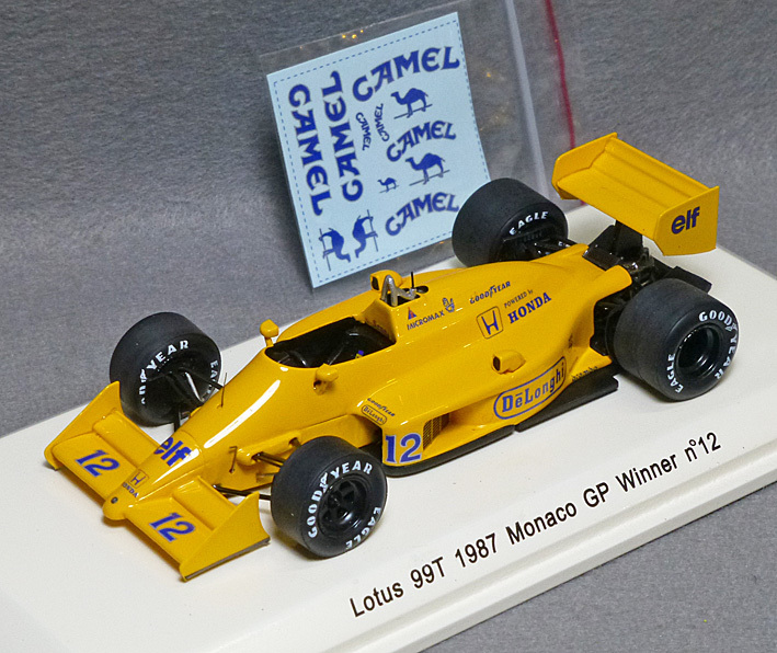 Reve 1/43 ロータス 99T 1987 日本GP A.セナ #12 Reve 1/43 ロータス