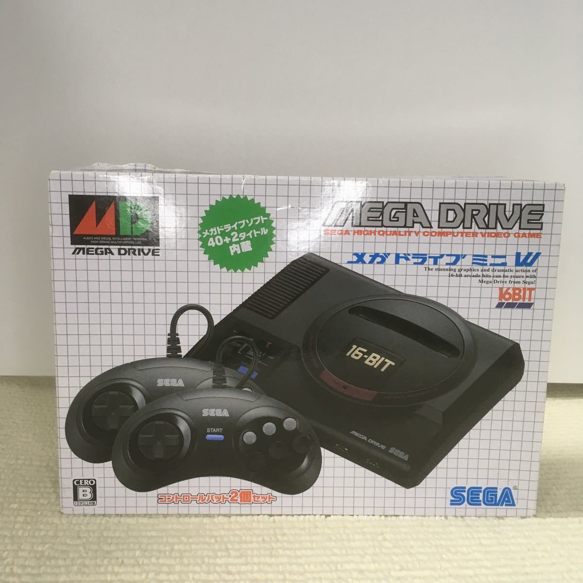 未使用・未開封】メガドライブミニW