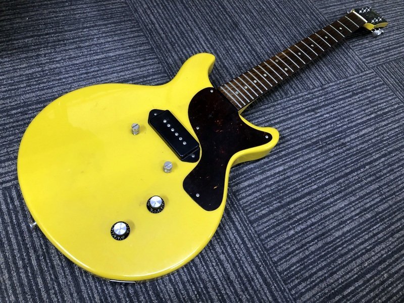 Burny_レスポール_エレキギター_ジャンク品扱い_ブルー 楽器、器材
