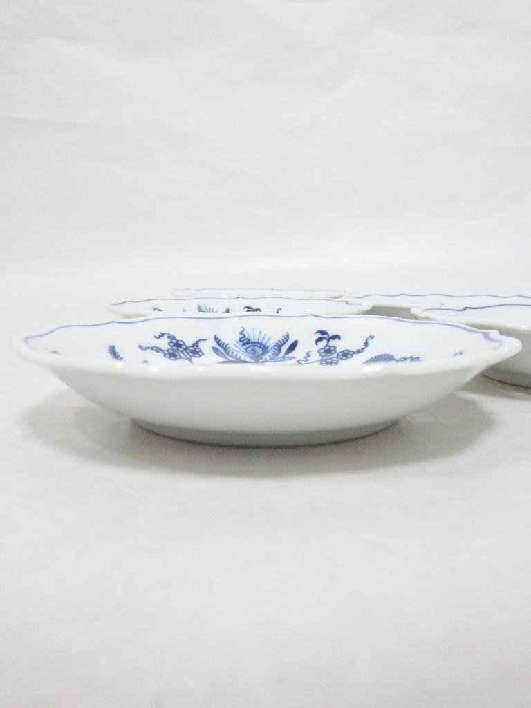 送料無料】Blue Danube ブルーダニューブ ナッピー 小皿×5枚 白×青