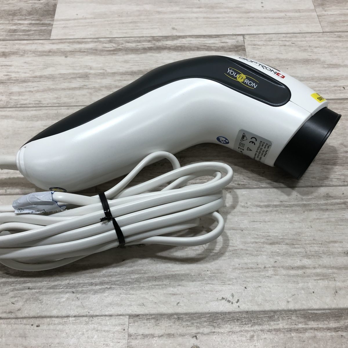 美品 BIOPTRON バイオプトロン YOUTHRON ユースロン 美顔器 PAG-970[Q3312] バイオプトロン ユースロン BIOPTRON (卓上スタンド付き 美品バイオプトロン シーズラボ