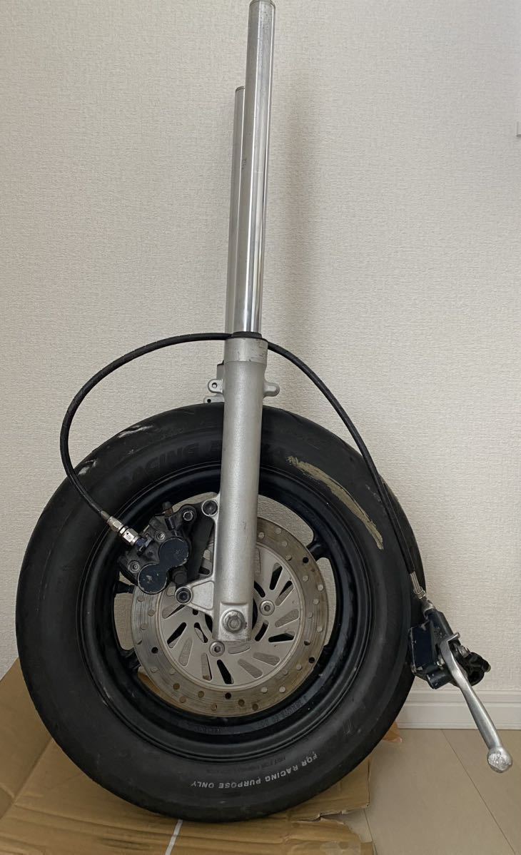エイプ100 前後足回りセット エイプ NSR50 前後 エイプ50D タイプ APEのディスク化キットへNS-1