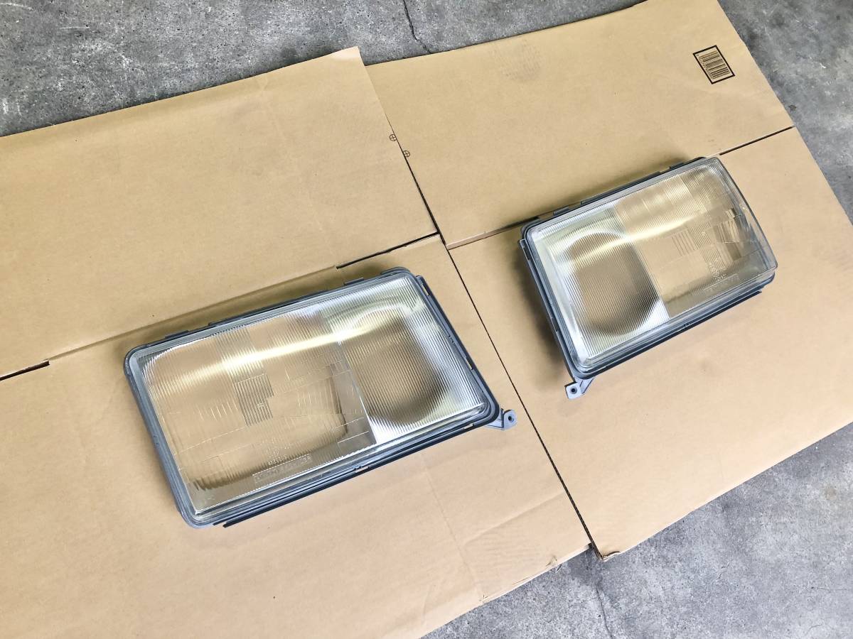 ヘッドライト W124 メルセデスベンツ ヘッドライトレンズ 左右セット E 