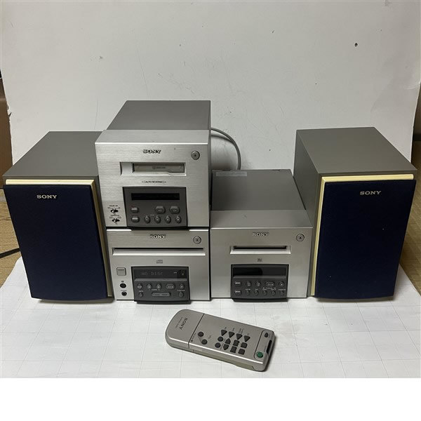SONYソニー ミニコンポ キューブリック CMT-101 CD・MD・カセット