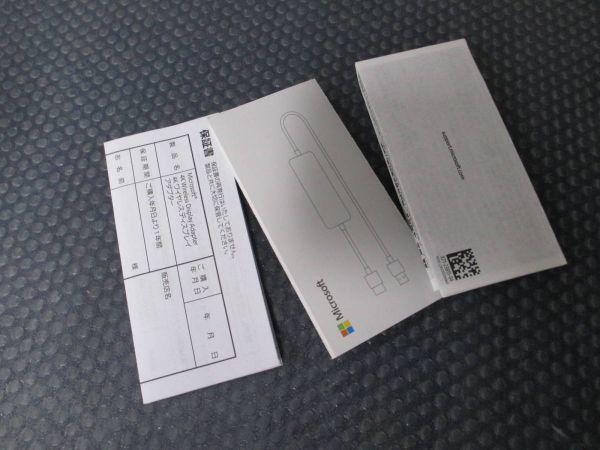 送料385円】マイクロソフト 4K ワイヤレス ディスプレイ アダプター