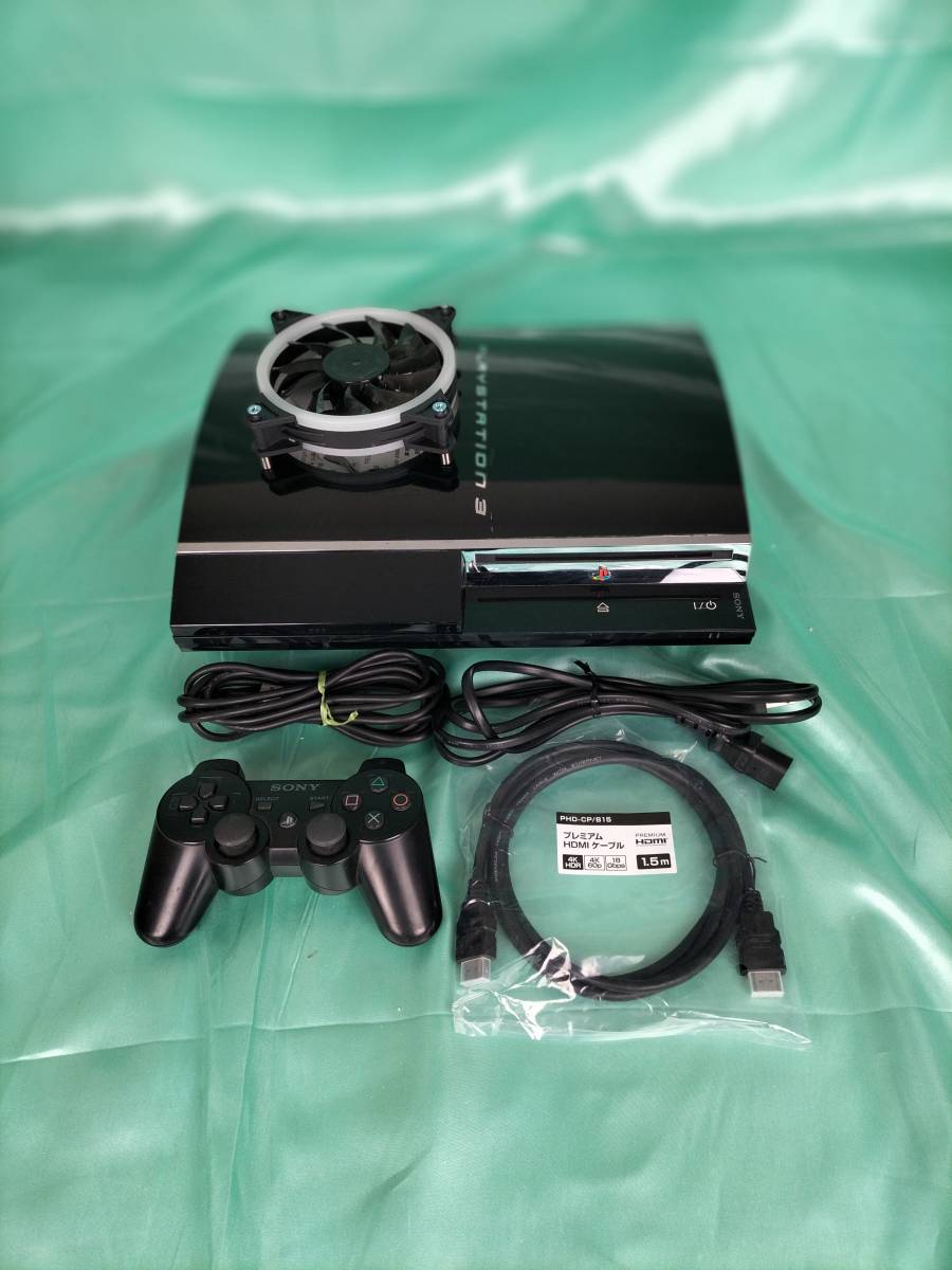 12cmファン搭載 カスタム】【完全OH済み品】『保証30日付』PS3 本体