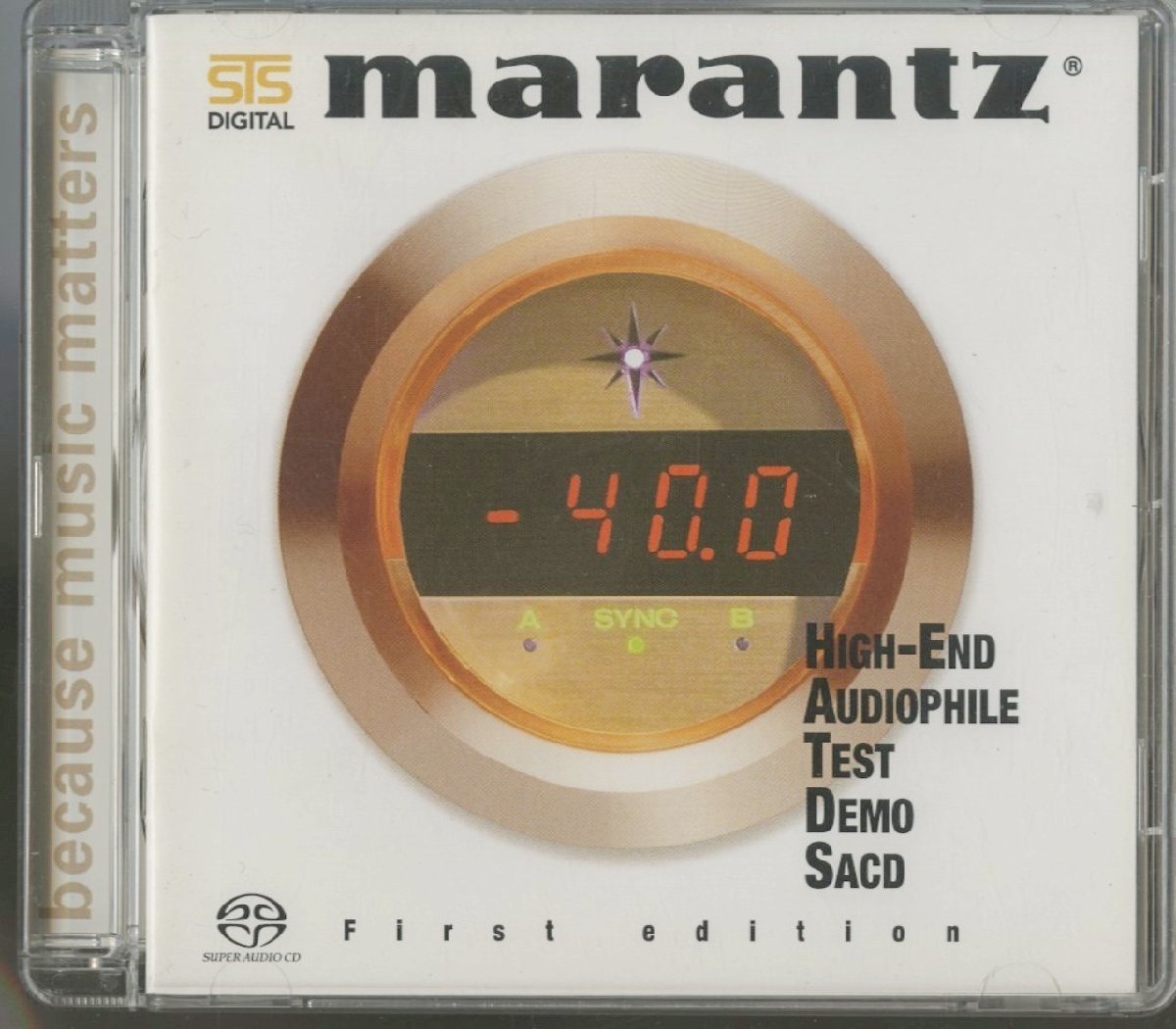 超激得，100%新品 CD / MARANTZ High-End Audiophile Test Demo SACD HYBRID First edition マランツ(その他)｜売買されたオークション情報、yahooの商品情報をアーカイブ公開 - オークファン その他