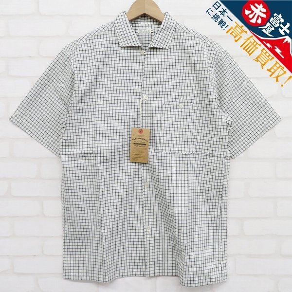 6T9289【クリックポスト対応】未使用品 WAREHOUSE オープンカラーシャツ 3091 ウエアハウス