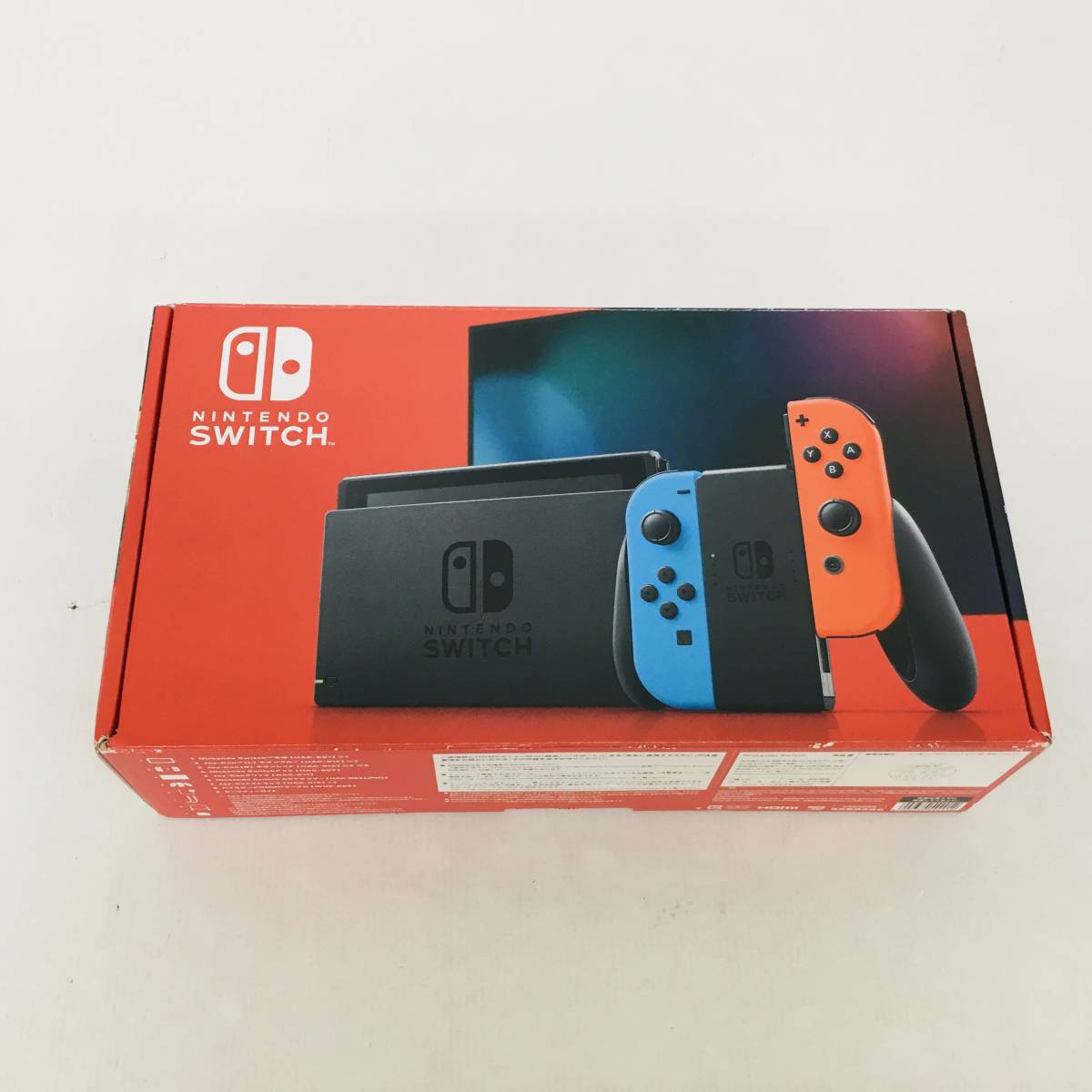 11204)【1円～】Switch本体 Joy-Con (L) ネオンブルー (R) ネオン