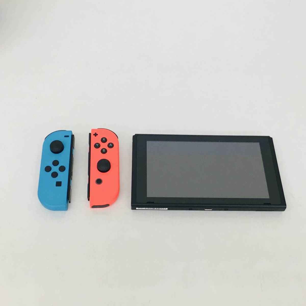 11204)【1円～】Switch本体 Joy-Con (L) ネオンブルー (R) ネオン